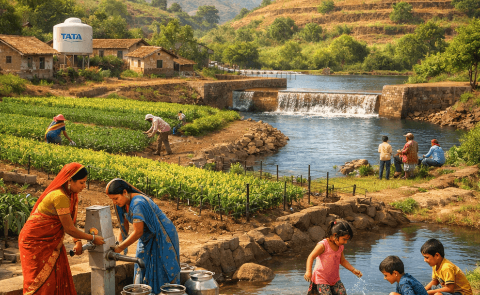 Tata’s Water Mission: Transforming Rural Lives & Farmer Incomes